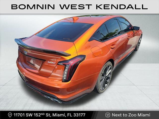 used 2023 Cadillac CT5-V car, priced at $47,990