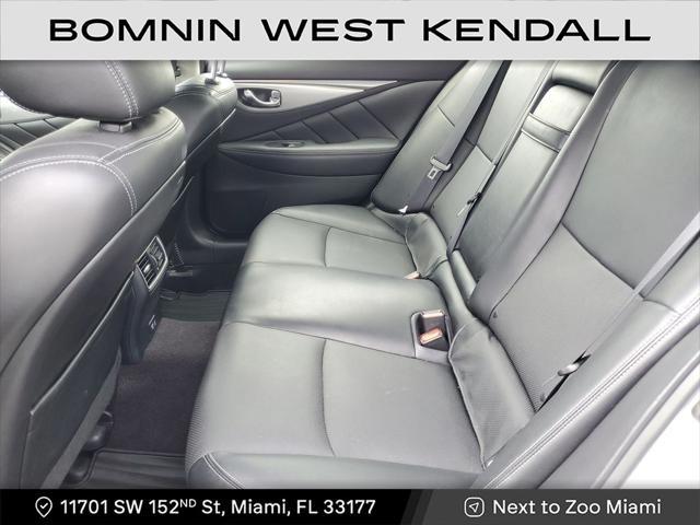 used 2022 INFINITI Q50 car, priced at $27,990