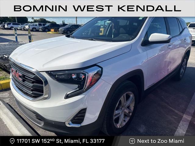 used 2021 GMC Terrain car, priced at $17,990