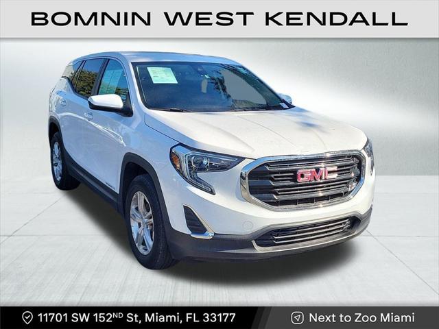 used 2021 GMC Terrain car, priced at $16,990