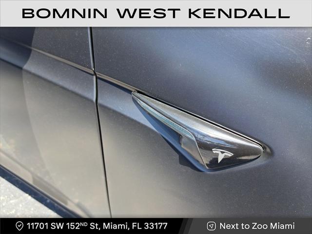 used 2017 Tesla Model X car, priced at $24,990