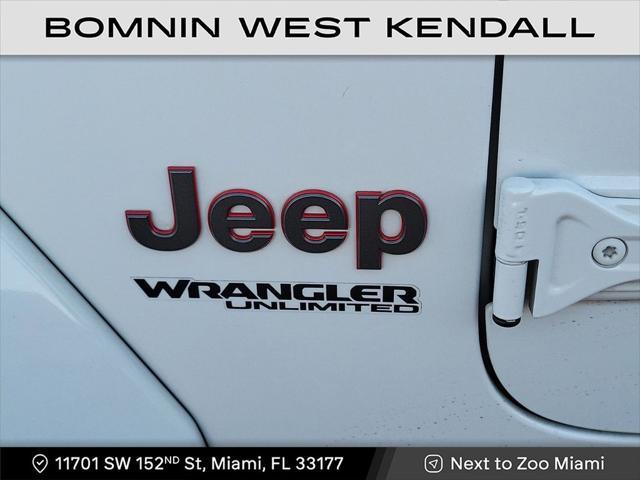 used 2021 Jeep Wrangler Unlimited car, priced at $34,490