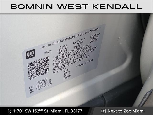 used 2022 Chevrolet Equinox car, priced at $16,490