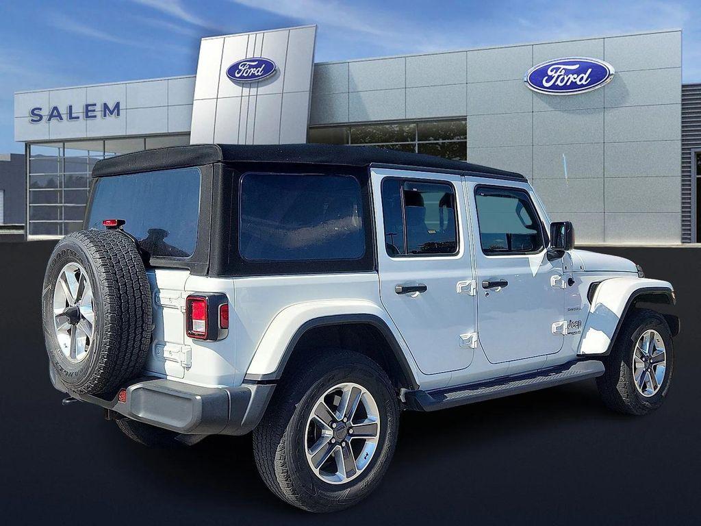 used 2021 Jeep Wrangler Unlimited car, priced at $31,378