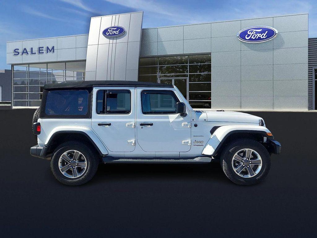 used 2021 Jeep Wrangler Unlimited car, priced at $31,378