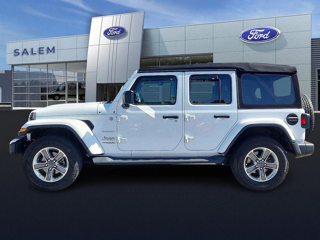 used 2021 Jeep Wrangler Unlimited car, priced at $31,378