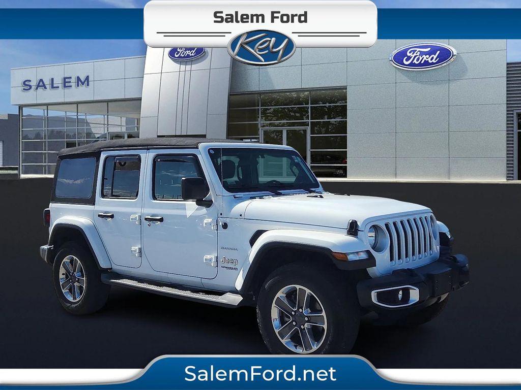used 2021 Jeep Wrangler Unlimited car, priced at $31,378