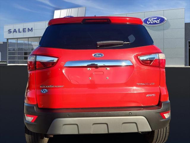 used 2021 Ford EcoSport car, priced at $17,478