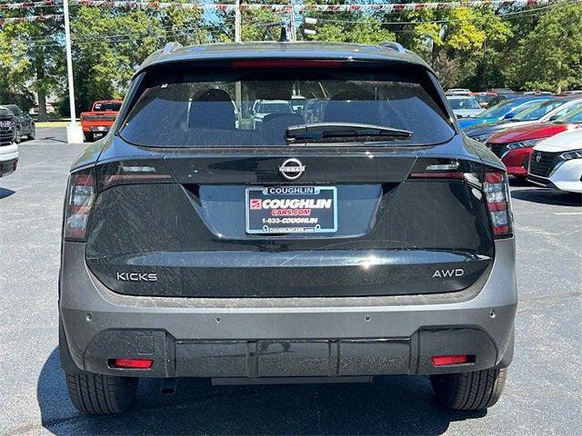 new 2025 Nissan Kicks car, priced at $28,918