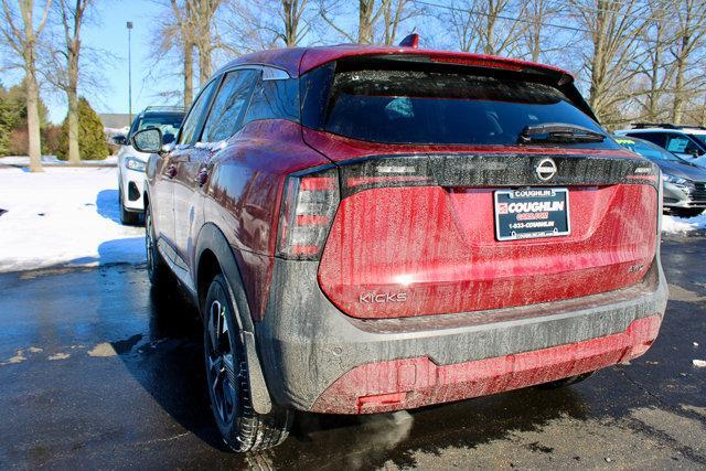 new 2025 Nissan Kicks car, priced at $26,923