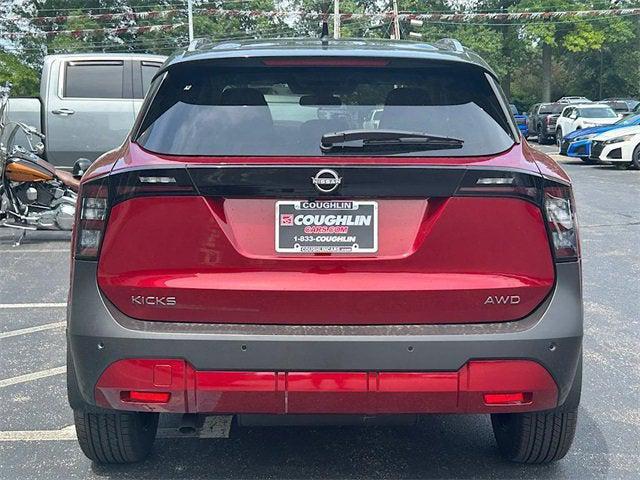 new 2025 Nissan Kicks car, priced at $28,979