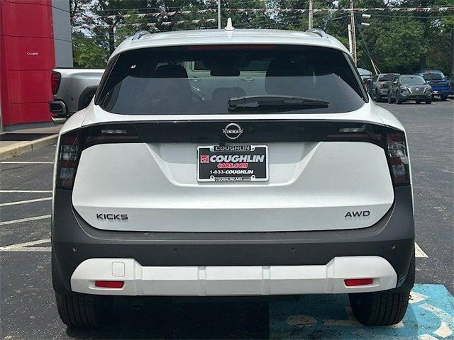 new 2025 Nissan Kicks car, priced at $28,662