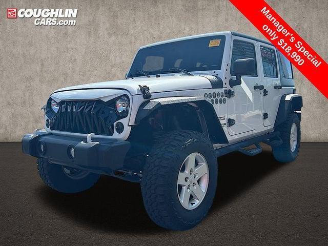 used 2018 Jeep Wrangler JK Unlimited car, priced at $18,790