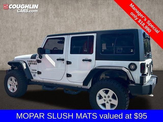 used 2018 Jeep Wrangler JK Unlimited car, priced at $18,790