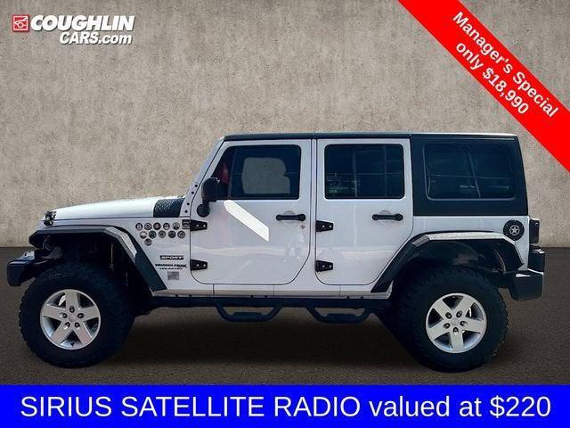 used 2018 Jeep Wrangler JK Unlimited car, priced at $18,790