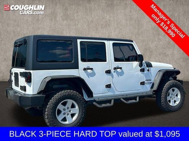 used 2018 Jeep Wrangler JK Unlimited car, priced at $18,790