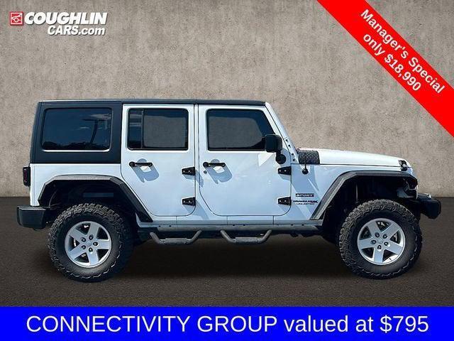 used 2018 Jeep Wrangler JK Unlimited car, priced at $18,790