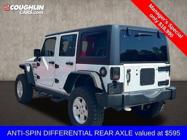 used 2018 Jeep Wrangler JK Unlimited car, priced at $18,790