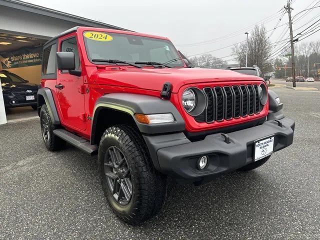 used 2024 Jeep Wrangler car, priced at $38,769