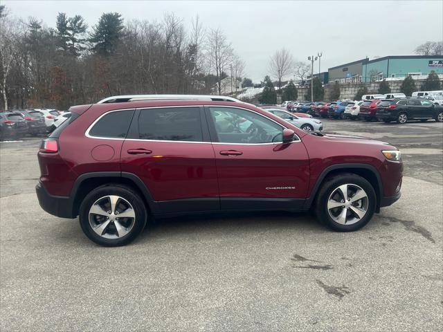 used 2021 Jeep Cherokee car, priced at $29,659