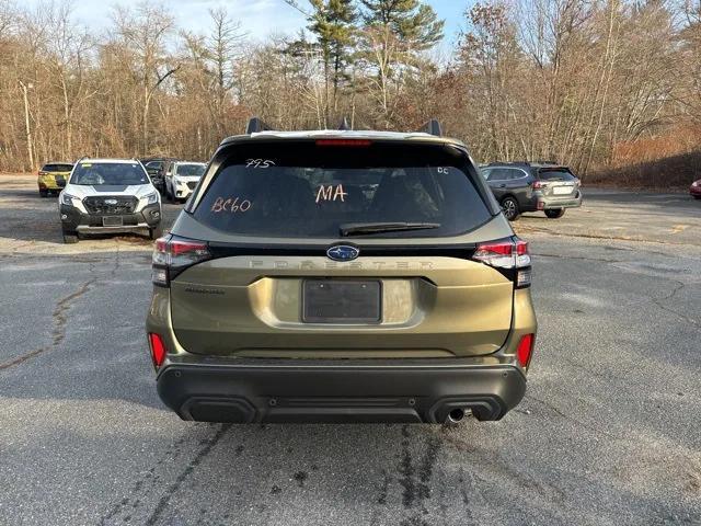 new 2025 Subaru Forester car, priced at $38,215