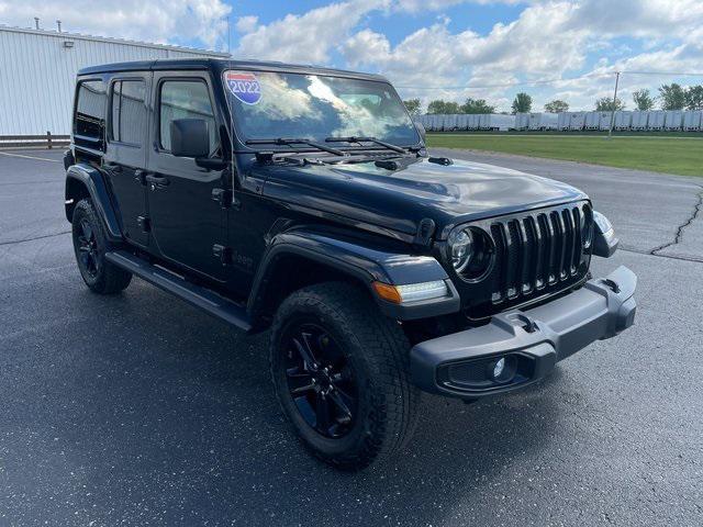 used 2022 Jeep Wrangler Unlimited car, priced at $42,000