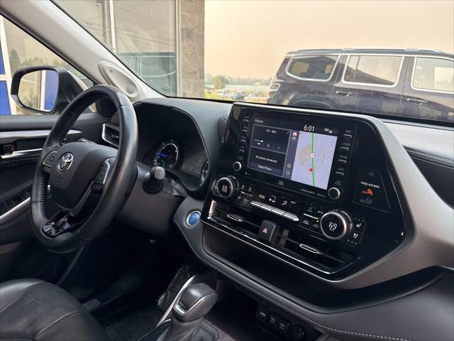 used 2021 Toyota Highlander Hybrid car, priced at $42,990