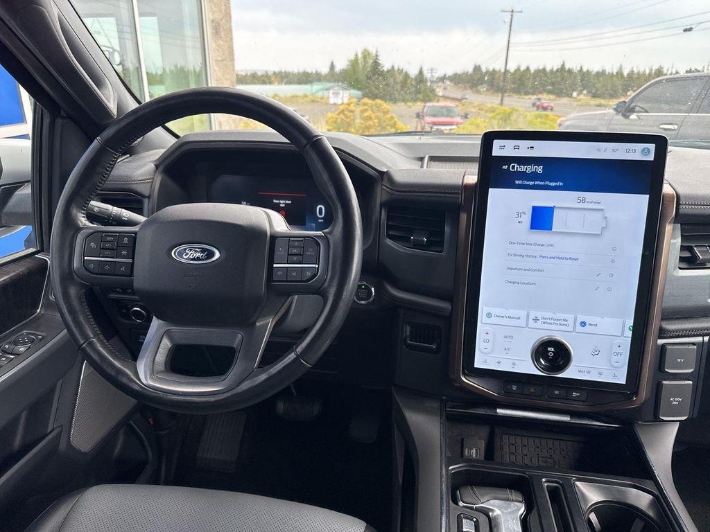 used 2023 Ford F-150 Lightning car, priced at $42,790