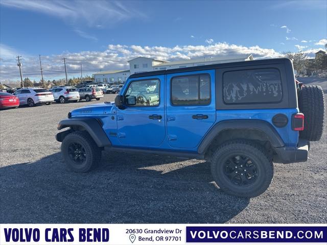 used 2021 Jeep Wrangler car, priced at $32,952