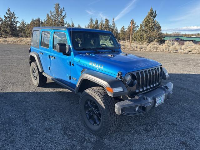 used 2021 Jeep Wrangler car, priced at $32,952