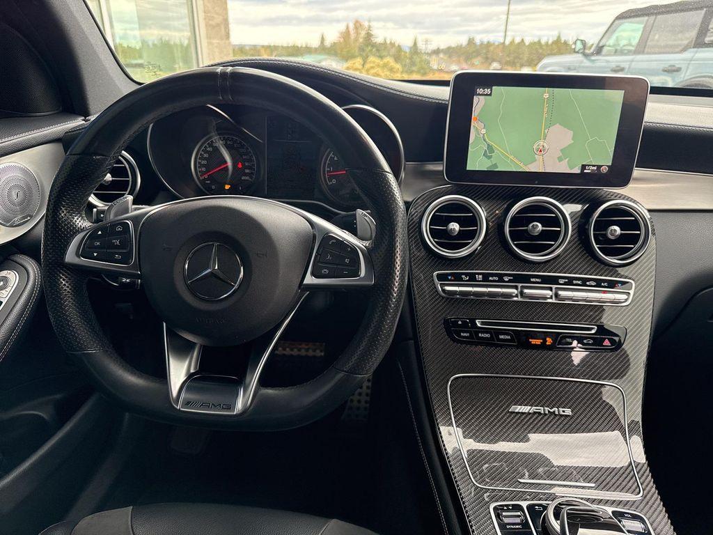 used 2019 Mercedes-Benz AMG GLC 63 car, priced at $42,990
