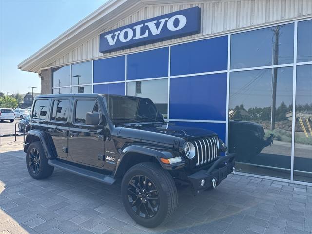 used 2021 Jeep Wrangler Unlimited 4xe car, priced at $31,990