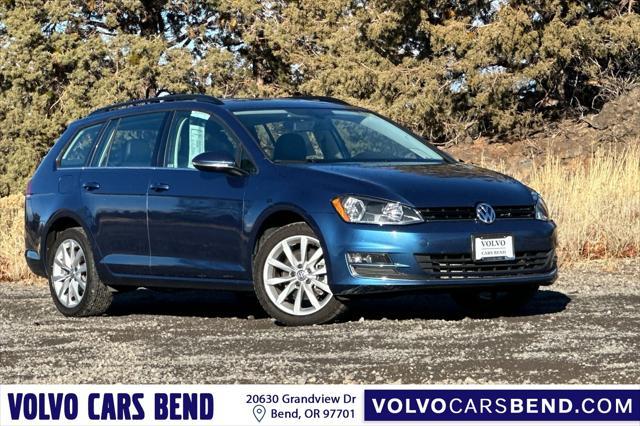 used 2017 Volkswagen Golf SportWagen car, priced at $17,469