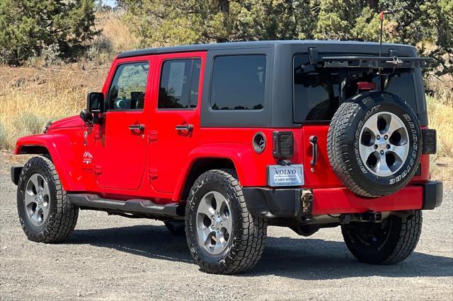 used 2018 Jeep Wrangler JK Unlimited car, priced at $21,270