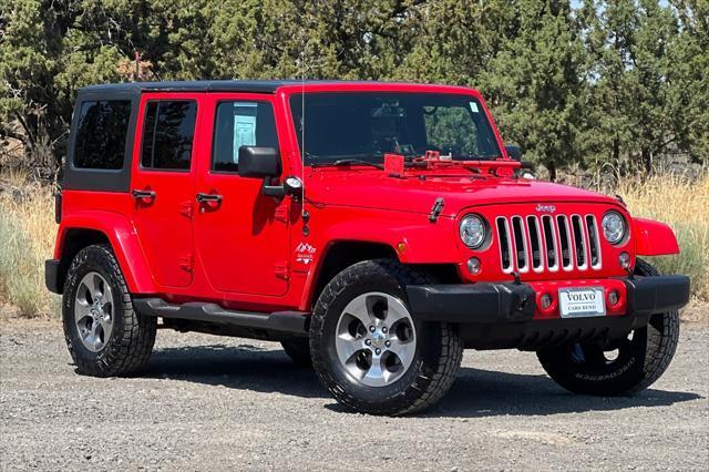 used 2018 Jeep Wrangler JK Unlimited car, priced at $21,270