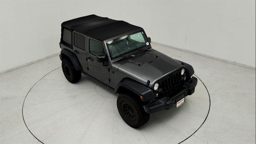used 2017 Jeep Wrangler Unlimited car, priced at $19,491