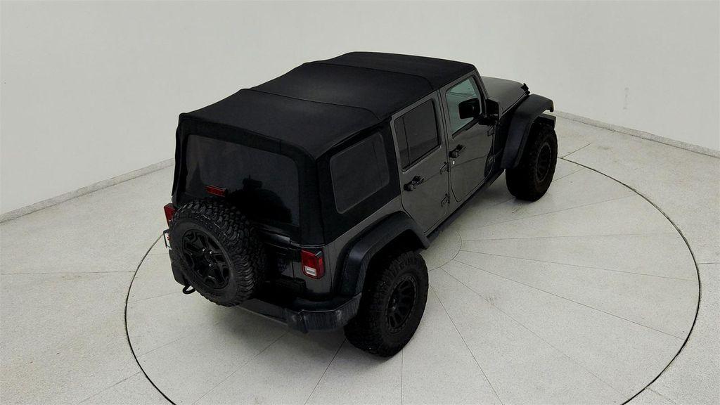used 2017 Jeep Wrangler Unlimited car, priced at $19,491