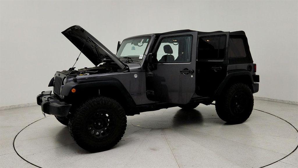used 2017 Jeep Wrangler Unlimited car, priced at $19,491