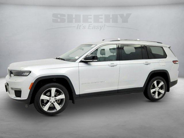 used 2021 Jeep Grand Cherokee L car, priced at $28,091