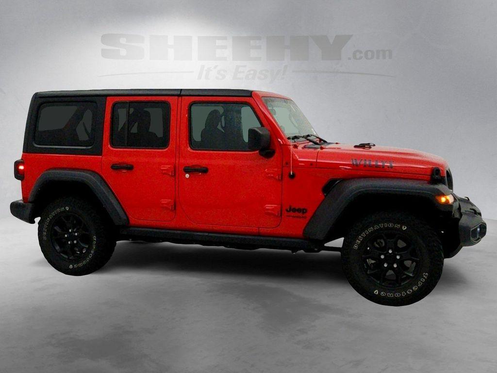 used 2021 Jeep Wrangler car, priced at $27,891
