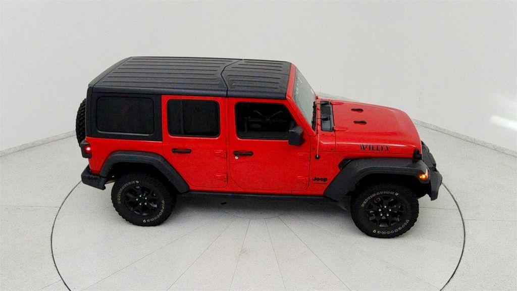 used 2021 Jeep Wrangler car, priced at $27,891