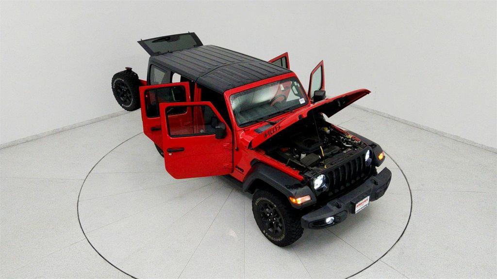 used 2021 Jeep Wrangler car, priced at $27,891