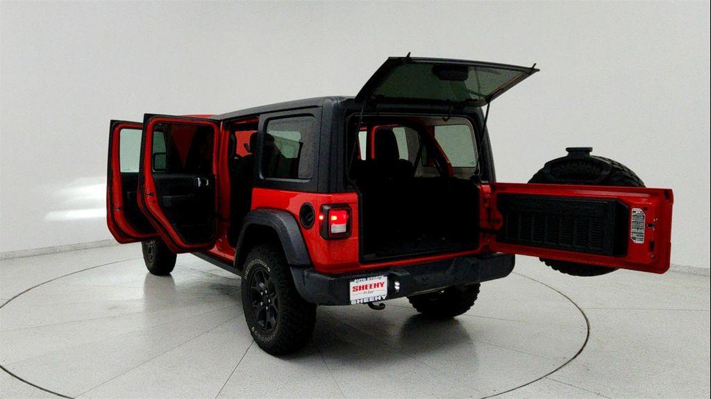 used 2021 Jeep Wrangler car, priced at $27,891