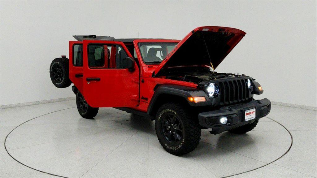 used 2021 Jeep Wrangler car, priced at $27,891
