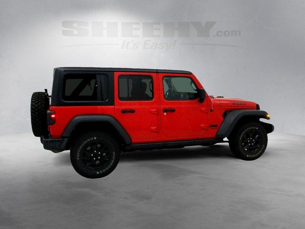 used 2021 Jeep Wrangler car, priced at $27,891