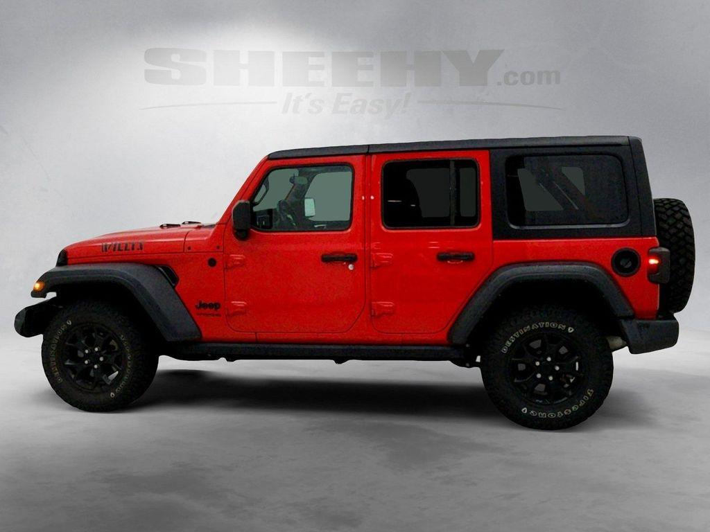 used 2021 Jeep Wrangler car, priced at $27,891