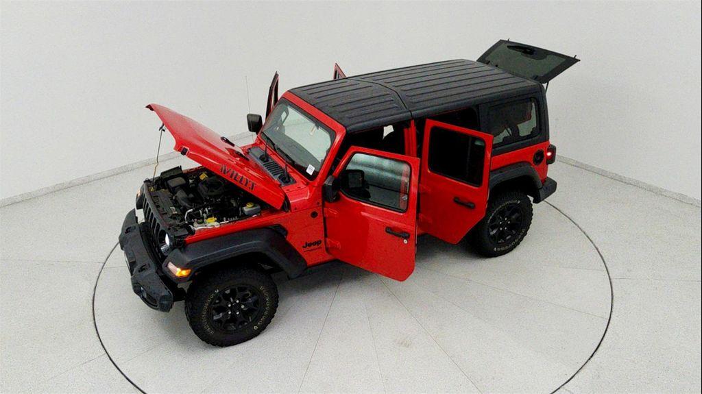 used 2021 Jeep Wrangler car, priced at $27,891