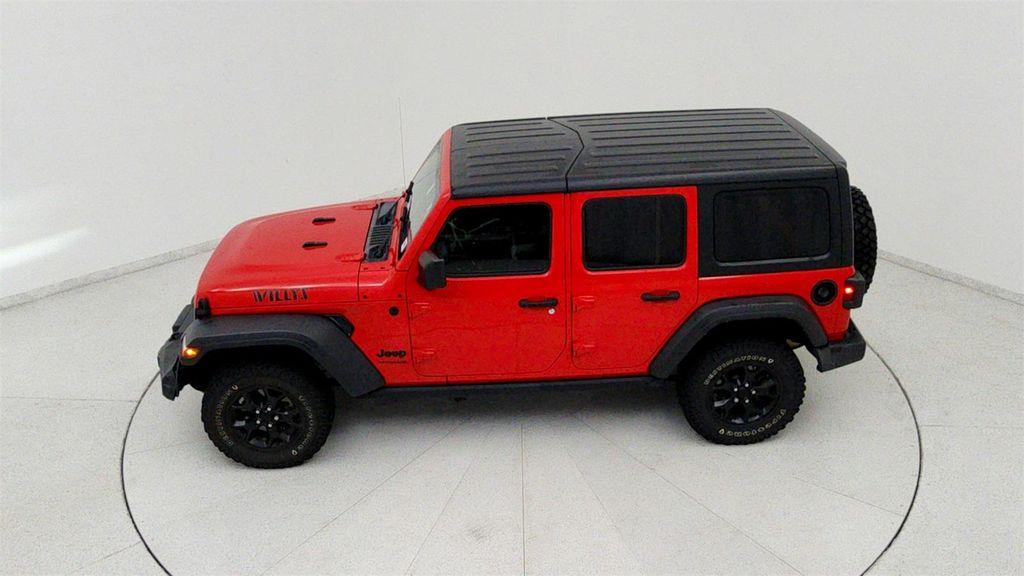 used 2021 Jeep Wrangler car, priced at $27,891