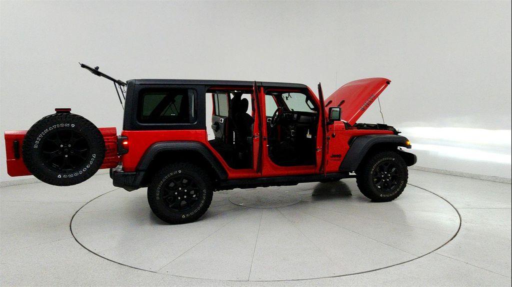 used 2021 Jeep Wrangler car, priced at $27,891