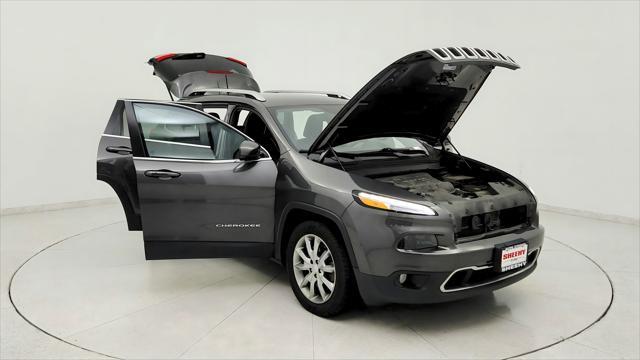 used 2018 Jeep Cherokee car, priced at $16,391